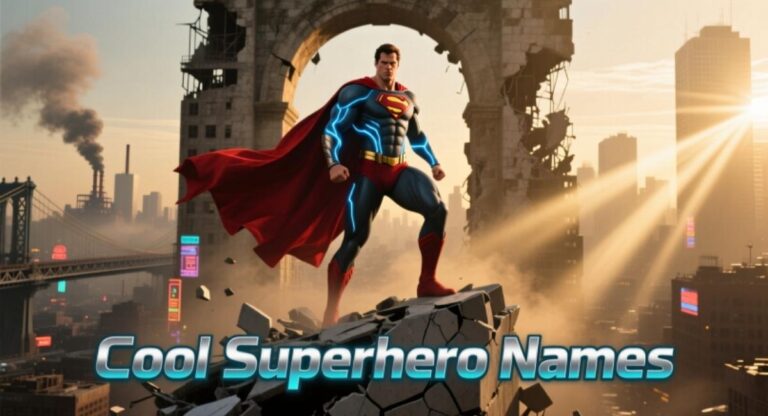 Cool Superhero Names: Bold, Unique, and Memorable Ideas for Every Hero