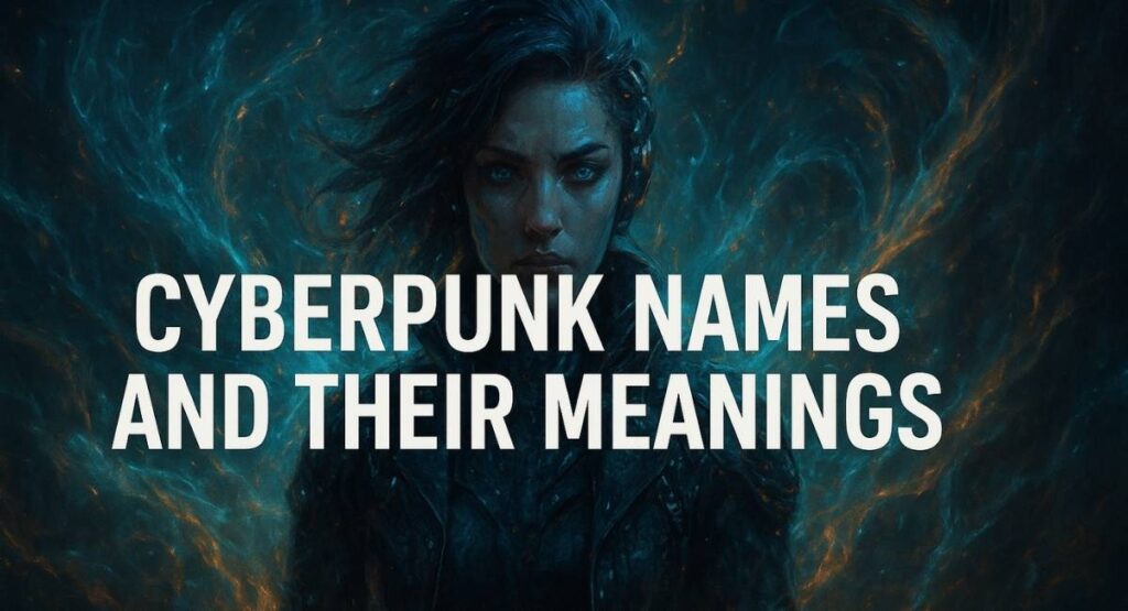Cyberpunk Names And Their Meanings