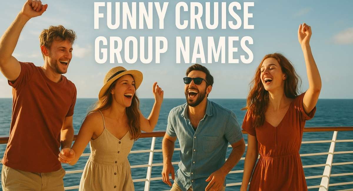 Funny Cruise Group Names: Best Fun Ideas To Make Your Cruise Crew Stand Out