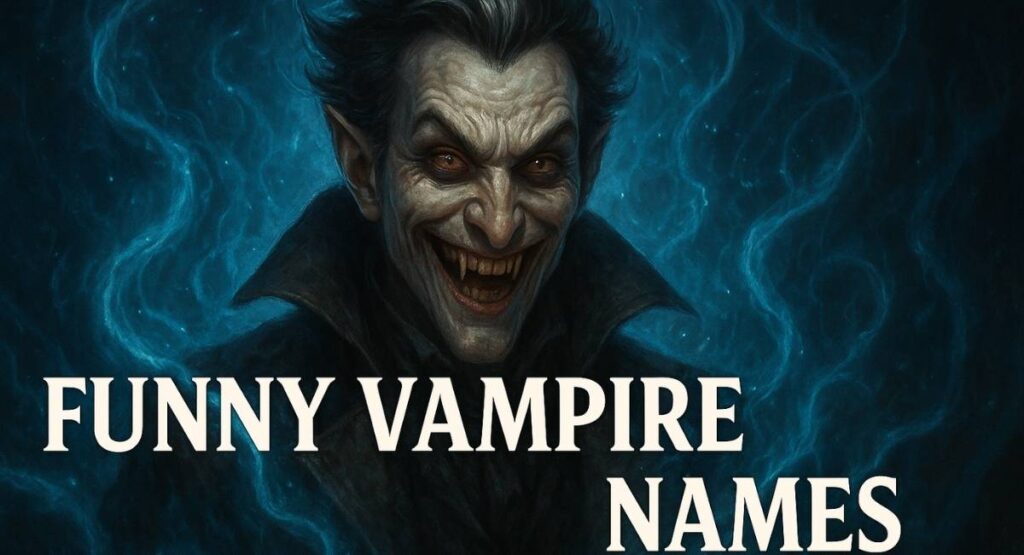 Funny Vampire Names