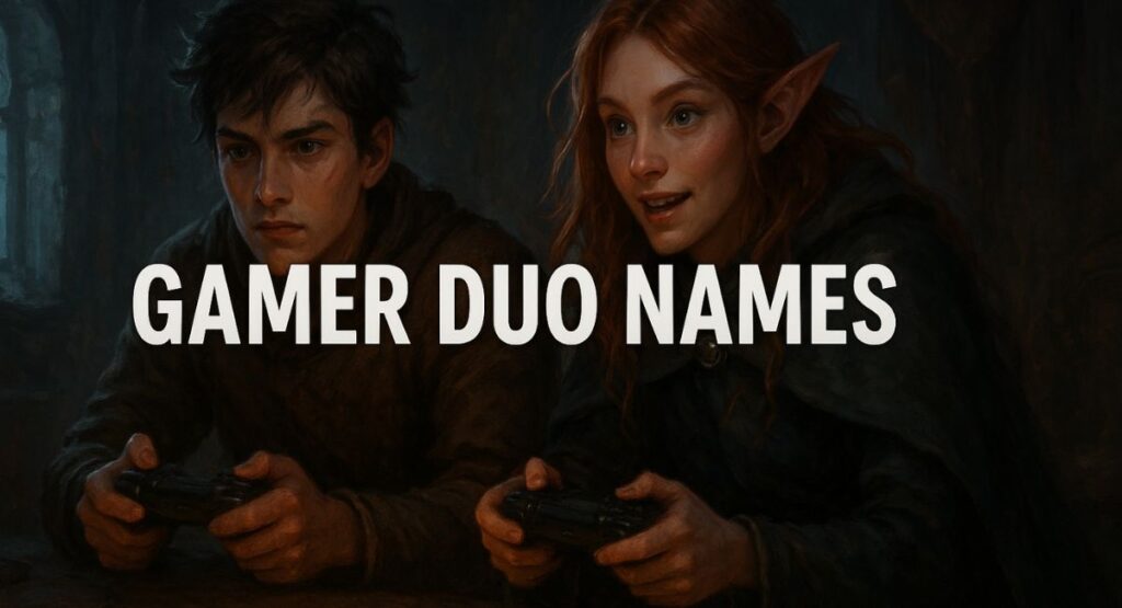 Gamer Duo Names