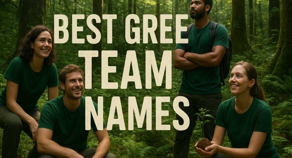 Green Team Names