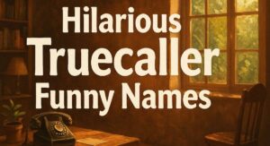 Hilarious Truecaller Funny Names That Will Make Everyone Laugh Instantly