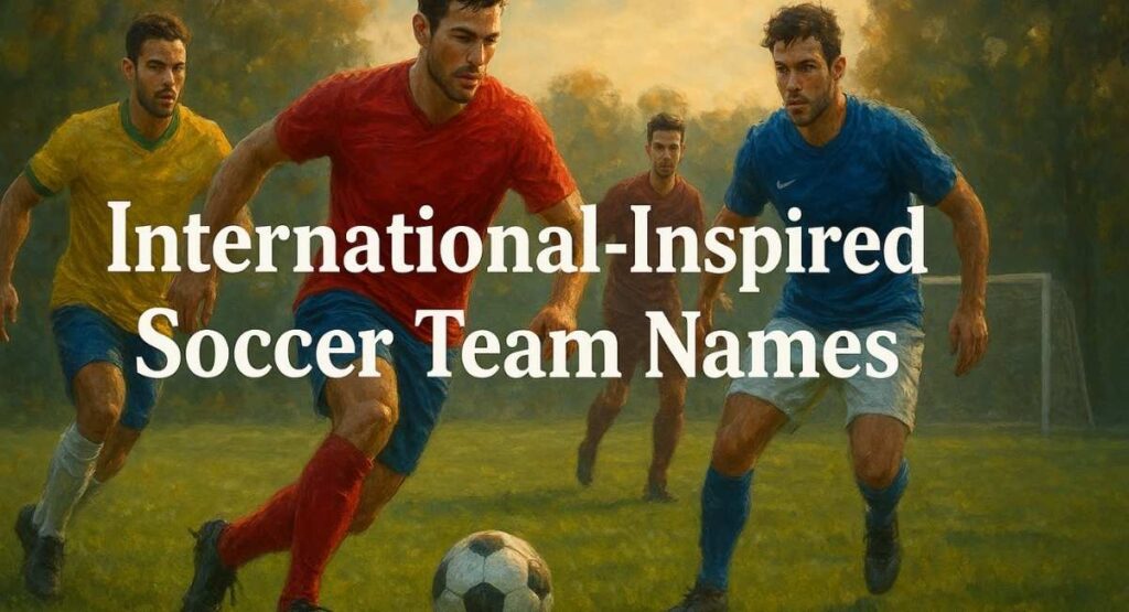 International-Inspired Soccer Team Names