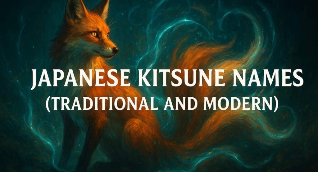 Japanese Kitsune Names (Traditional and Modern)