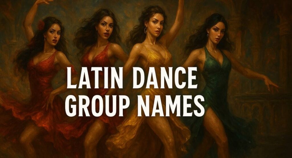 Latin Dance Group Names