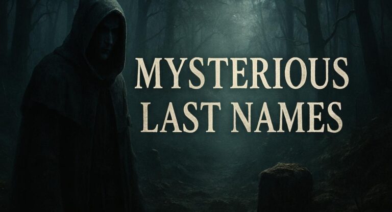Mysterious Last Names: Unique, Dark & Powerful Surnames With Meanings