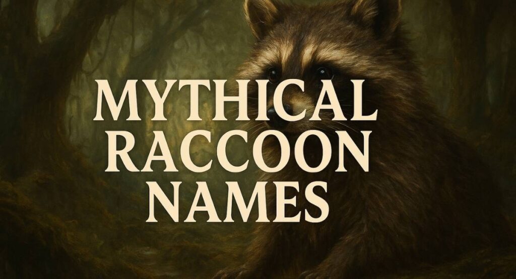 Mythical Raccoon Names