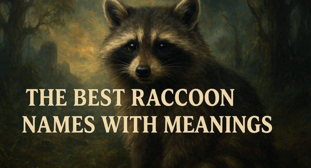 The Best Raccoon Names With Meanings