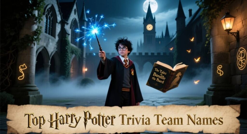 Top Harry Potter Trivia Team Names