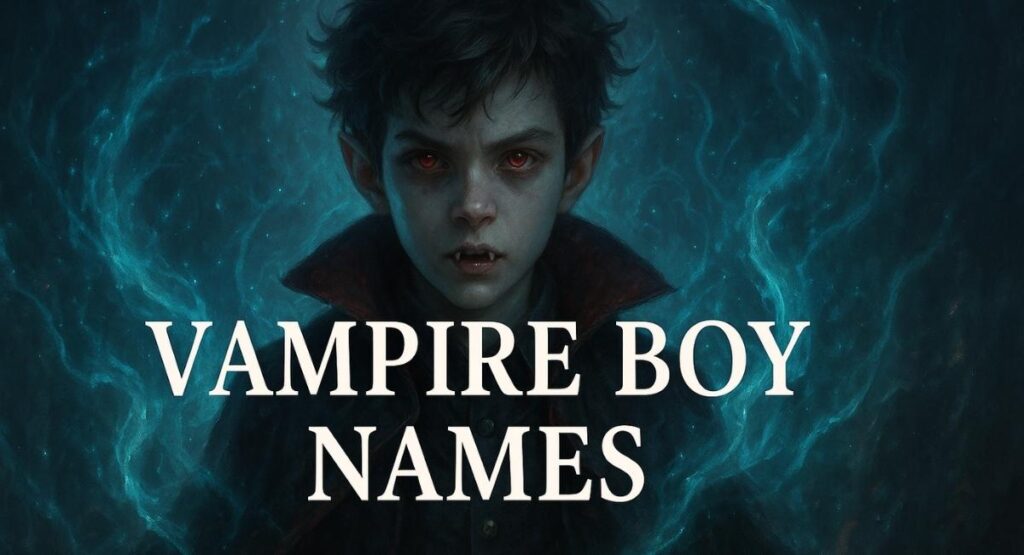 Vampire Boy Names