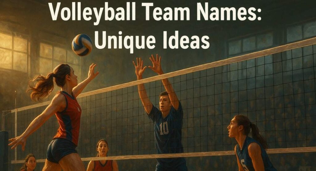 Volleyball Team Names: Unique Ideas