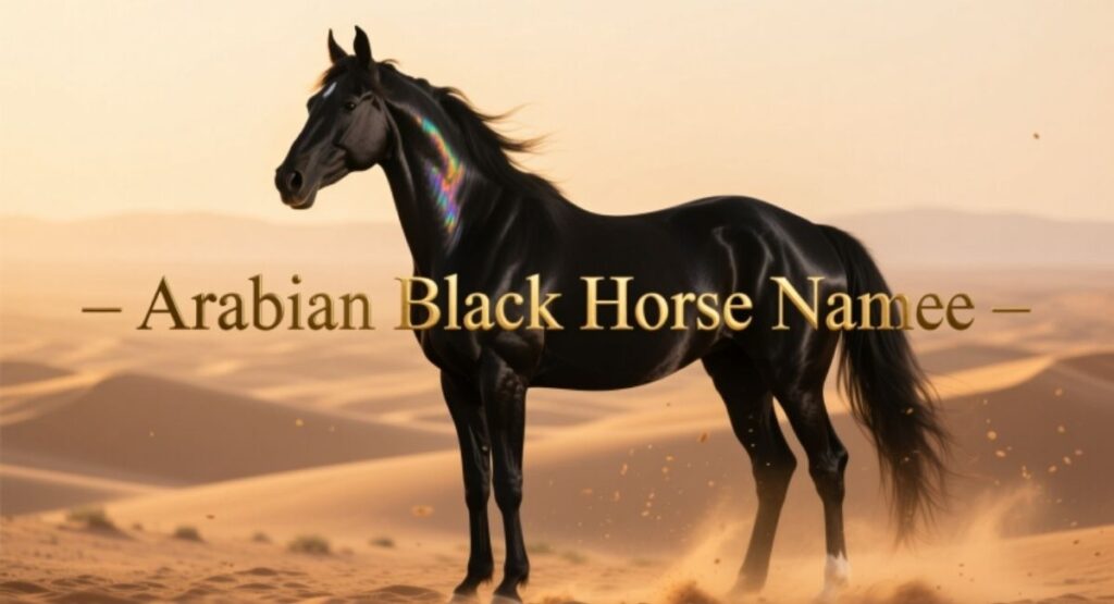 Arabian Black Horse Names