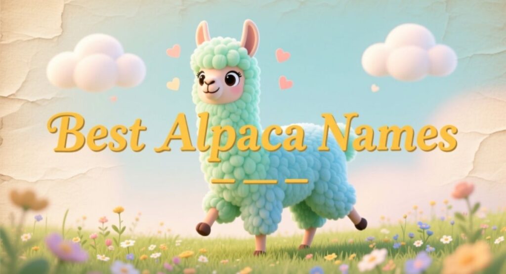 Best Alpaca Names
