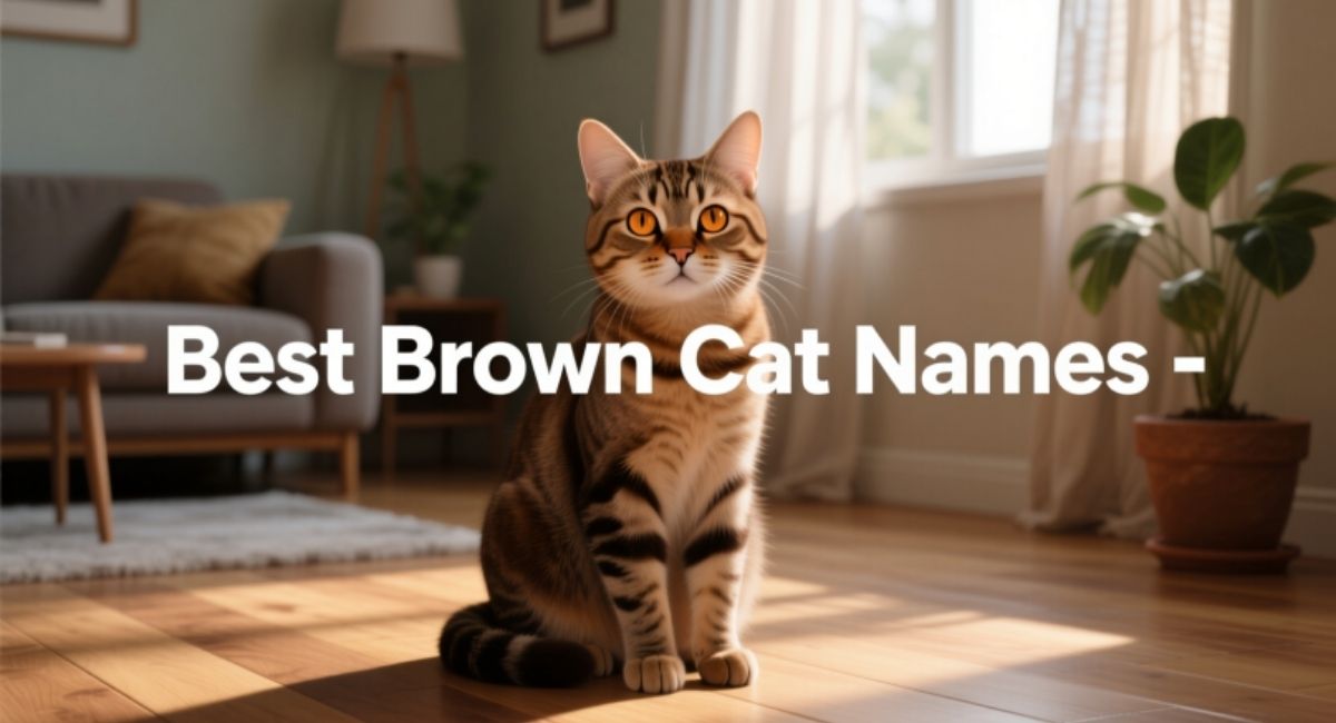 Best Brown Cat Names: Cute, Funny, Unique Names for Every Brown Cat