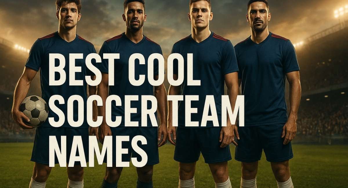 Best Cool Soccer Team Names | Bold, Fun & Memorable Team Name Ideas