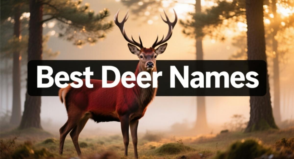 Best Deer Names: Cute, Funny, Unique & Strong Names for Every Deer
