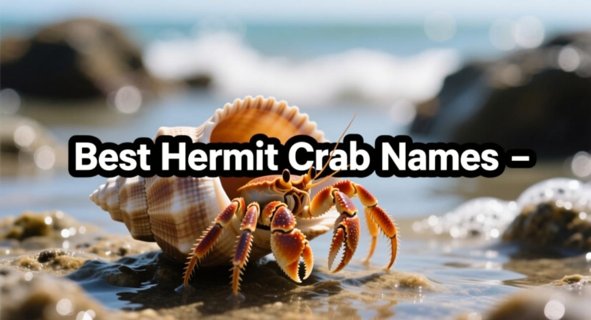Best Hermit Crab Names: Cute, Funny & Unique Names for Your Pet Crab