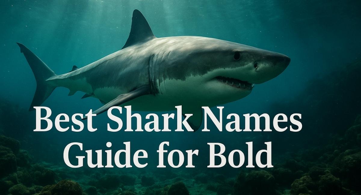 Best Shark Names Guide for Bold, Fun, and Unique Picks That Stand Out Online
