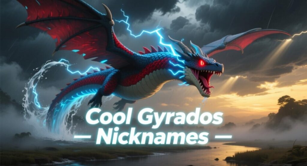 Cool Gyarados Nicknames