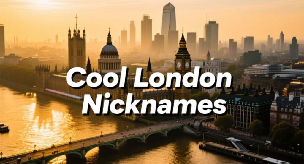 Cool London Nicknames