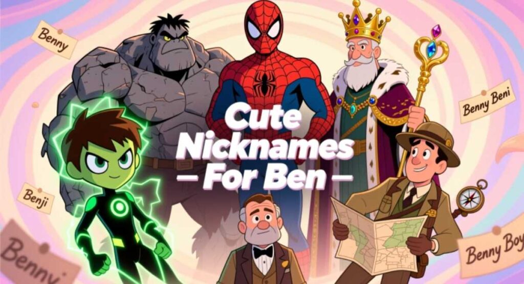 Cute Nicknames For Ben