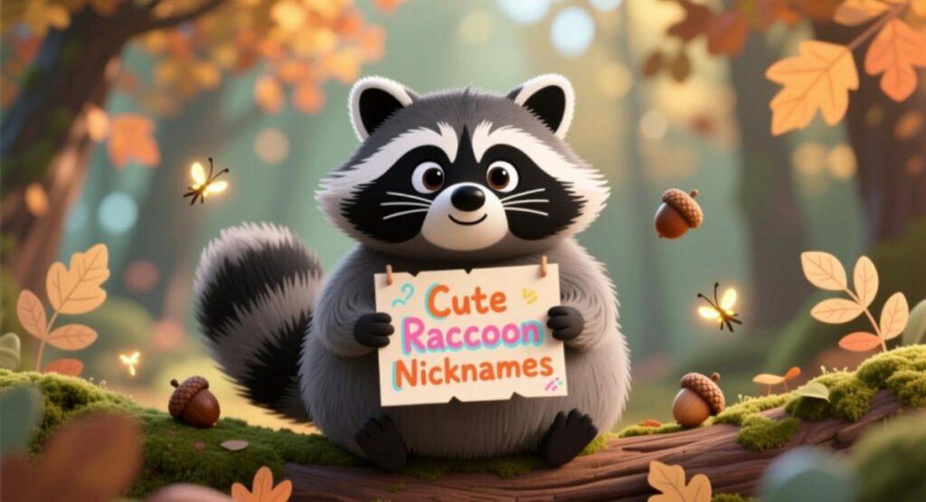 Cute Raccoon Nicknames