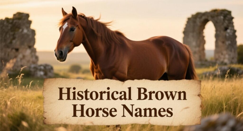 Historical Brown Horse Names