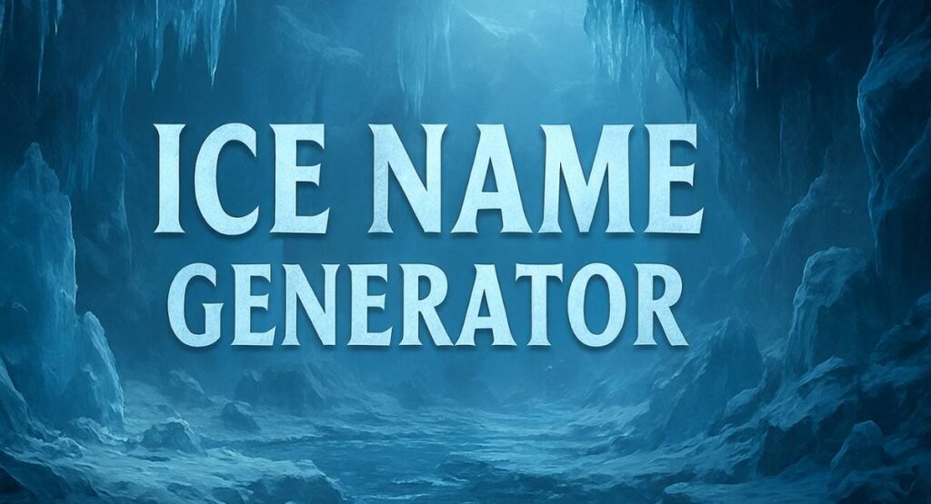 Ice Name Generator