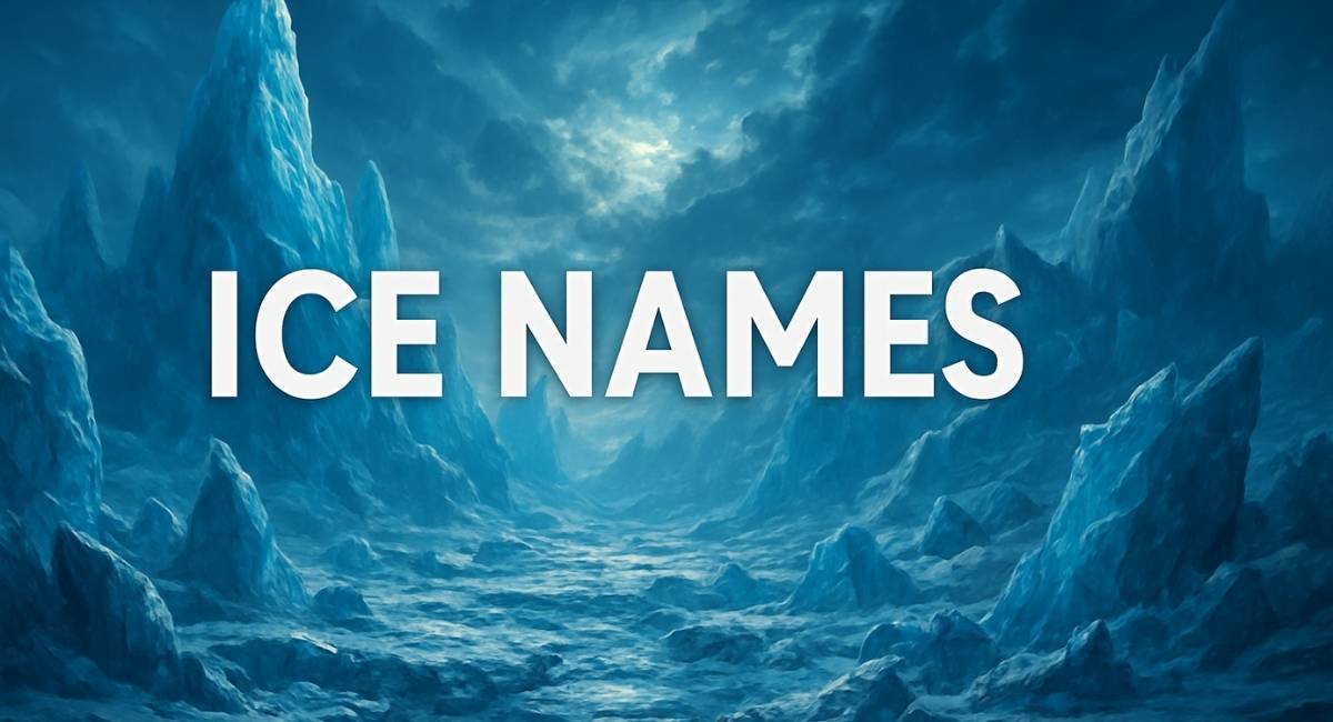 Ice Names: Cool, Creative, and Fun Ideas for Games, Pets & Winter Themes