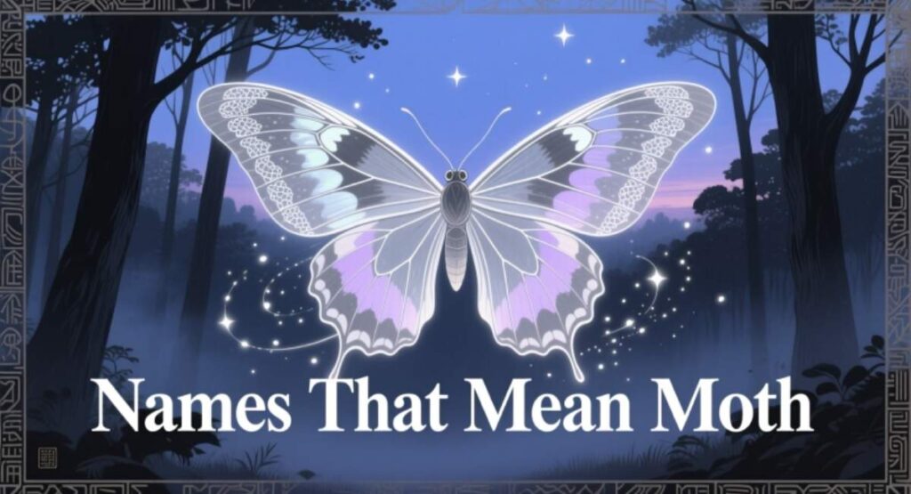 Names That Mean Moth