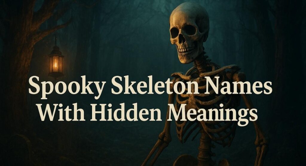 Spooky Skeleton Names With Hidden Meanings