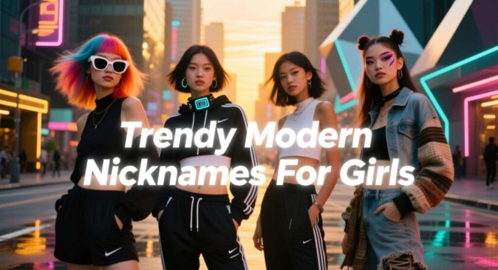 Trendy Modern Nicknames For Girls