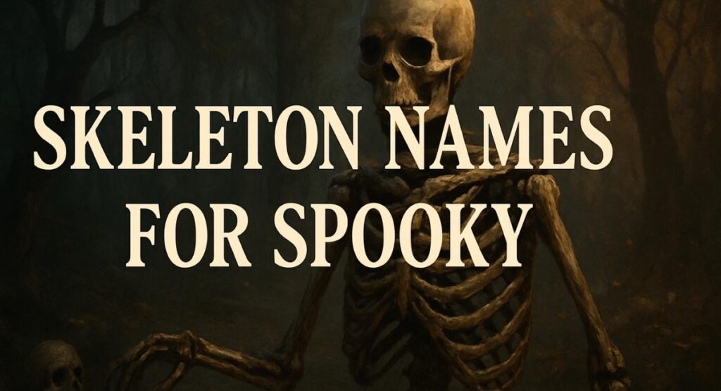 Ultimate List of 750+ Skeleton Names for Spooky, Funny & Mystical ...
